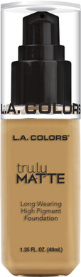 L.A. Colors Truly Matte Foundation, Nude Clm353
