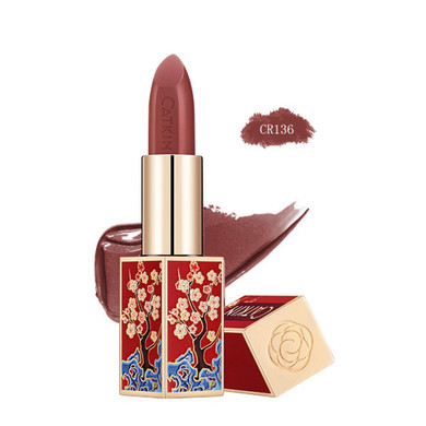 Catkin Semi-Matte Lipstick Hydrating High Impact Color Infused With Vitamin E And Avocado Oil Smooth Soft Texture Long Lasting Matte Finish 174