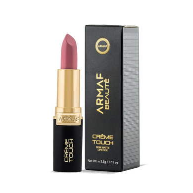 Armaf Beauté Crème Touch Bullet Lipstick - Matte Lipstick For Women, Enriched With Shea Butter | Cocoa
