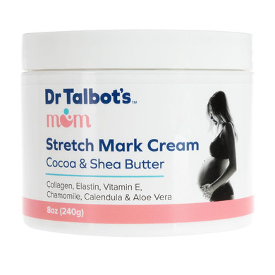 Dr. Talbot'S Mom Stretch Mark Cream - Made With Cocoa And Shea Butter - Postpartum Care For Moms - 8 Oz