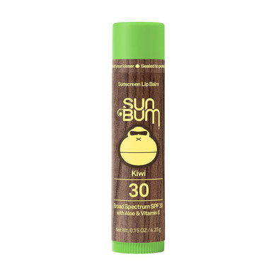 Sun Bum Spf 30 Sunscreen Pineapple Lip Balm - Moisturizing Aloe Vera And Vitamin E - Vegan And Cruelty Free - Broad Spectrum Uva/Uvb Lip Protection - 0.15 Oz Stick