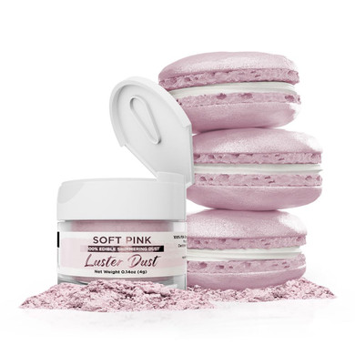 Luster Dust - Periwinkle Blue (4G 1X Jar) | Edible Vegan Dust & Paint For Cake Decorating, Ice Cream, Desserts, Cocktails And Beverages By Bakell