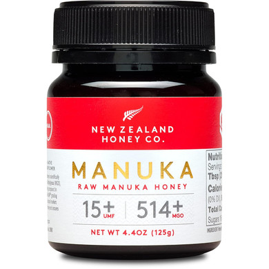 New Zealand Honey Co. Raw Manuka Honey Umf 15+ | Mgo 514+, Umf Certified / 4.4Oz