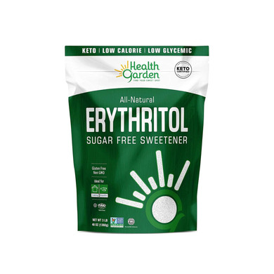 Health Garden Erythritol Sweetener - Non Gmo - Gluten Free - Sugar Substitute - Keto Friendly - Tastes Like Sugar (9.75 Lbs)