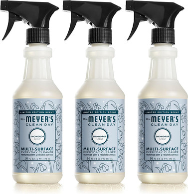 Mrs. Meyer'S Clean Day Multi-Surface Cleaner, Snow Drop, 16 Oz