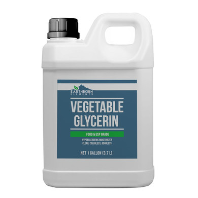 Earthborn Elements Vegetable Glycerin 1 Gallon, Pure & Undiluted, No Additives