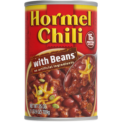 Hormel Chili With Beans, 25 Oz