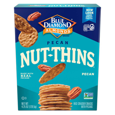 Blue Diamond Almonds, Country Ranch Nut Thin Crackers, 4.25Oz