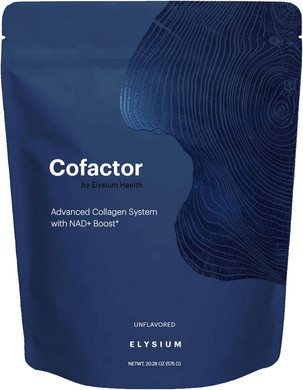 Elysium Cofactor  4-In-1 Collagen Peptides Powder W/Nad+, Hyaluronic Acid & Vitamin C For Skin, Hair, Nails, Joints & Cellular Health, Collagen Supplements For Men & Women  Unflavored, 28 Servings