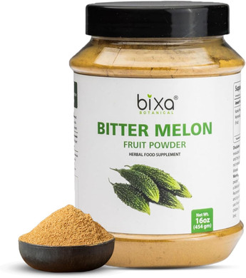 Bixa Botanical Bitter Melon Powder (Momordica Charantia/Karela Fruit Powder) - 200G / 7 Oz | Herbal Supplement For Skin And Stomach