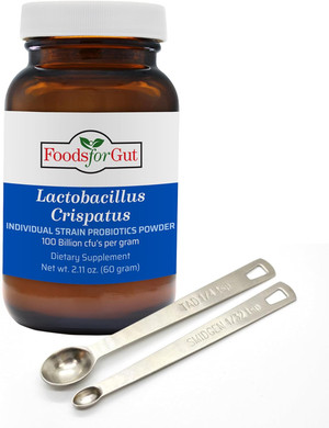 Lactobacillus Crispatus Probiotic Powder 100 Billion Cfu'S | No Additives | Digestive & Immune Support | High Potency | L. Crispatus | (100 Gram)