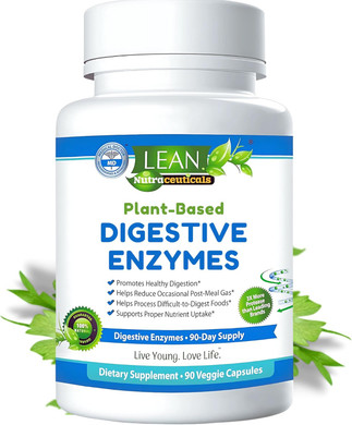 Digestive Enzymes For Gut Health  Bloating & Gas Relief Supplement  Ibs Support, Probiotic-Infused Enzyme For Women & Men  Breaks Down Dairy, Carbs & Fats  Keto & Paleo Friendly  90 Capsules