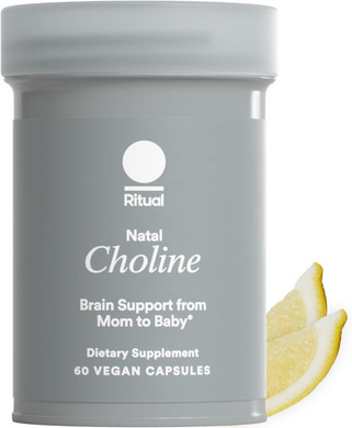 Ritual Natal Choline Supplement, 550Mg, Supports BabyS Cognitive Function When Taken During Pregnancy And Choline Content In Breastmilk*, 30 Day Supply