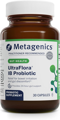 Metagenics Ultraflora Ib Probiotic - Relief For Occasional Intestinal Distress* - Probiotics For Digestive Health* - Anti-Bloat For Men & Women* - 60 Billion Cfu - Non-Gmo, Gluten-Free - 30 Capsules