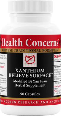 Health Concerns Xanthium Relieve Surface - Immune Support Supplement - Phlegm, Sinus Allergy, Nasal Congestion & Skin Rash Support - Herbal Supplement With Traditional Chinese Formula - 90 Capsules