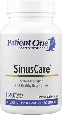 Patient One Sinuscare | Supplement To Support Healthy Sinus, Nasal, Lung And Respiratory Function* | With Nac, Quercetin And More | 120 Capsules