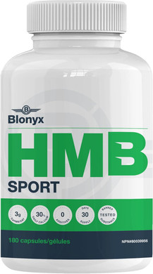 Hmb Sport Capsules - 3G Daily High Purity Hmb, Enhances Performance & Recovery, Reduces Muscle Soreness, 30-Day Supply