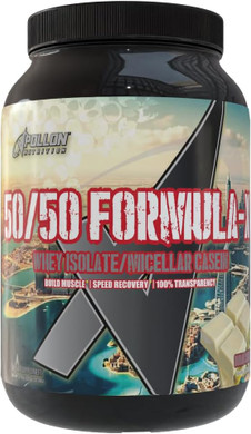 Apollon Nutrition 50/50 Formula-X | Whey Isolate And Casein Protein | 2 Lb (Dubai Chocolate)