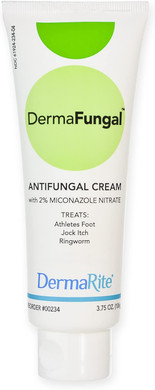 Dermafungal Antifungal Cream - Treats And Prevents Most AthleteS Foot, Jock Itch, And Ringworm - 2% Miconazole Nitrate  3.75 Oz Tube