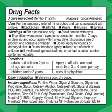 Youngevity Ultimate Cm Cream - Muscle And Joint Deep Soothing Analgesic Cream - Paraben Free - Back, Neck, Hand, And Feet Pain Support - Menthol 1.4% - (2 Oz Jar)