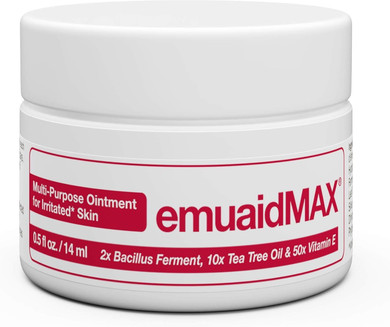 Emuaid Emuaidmax Ointment For Itchy Skin, Maximum Strength Treatment For Athlete'S Foot, Psoriasis, Jock Itch, Rash, Eczema, Cold Sores, Blisters, And Yeast Infection 2Oz