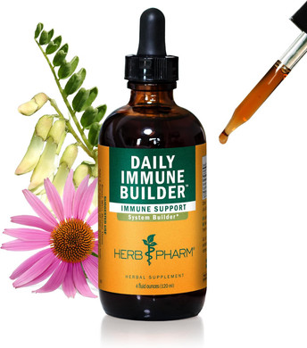 Herb Pharm Daily Immune Builder Herbal Immune System Defense - 1 Ounce