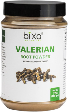 Bixa Botanical Valerian Root Powder | Promotes Restful Sleep And Calmness | Valeriana Officinalis | 7 Oz / 200G | Ayurvedic Herbal Supplement | Gluten Free, Non-Gmo, Steam Treated, Vegan, 100% Pure