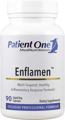 Patient One Enflamen | Supplement To Support Healthy Inflammatory Response And Joint Comfort* | With Turmeric, Ginger, Capsicum And More | 90 Capsules