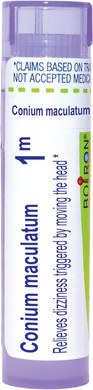 Boiron Conium Maculatum 1M For Dizziness Triggered By Moving The Head - 80 Pellets
