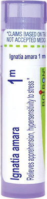 Boiron Ignatia Amara 1M For Apprehension & Hypersensitivity To Stress - 80 Pellets