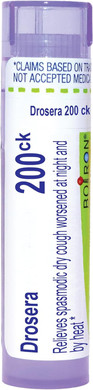 Boiron Drosera Rotundifolia 6C Homeopathic Medicine For Coughing - 80 Pellets