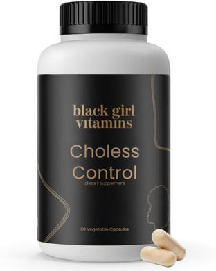 Black Girl Vitamins Choless - Supplement For Energy And Wellness Support, Niacin, Gluten-Free, 60Ct