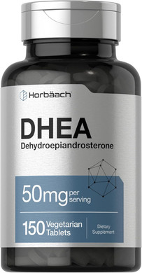 Horbäach Dhea 50Mg 150 Tablets | Non-Gmo, Gluten Free Supplement