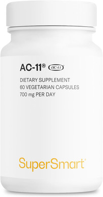 Supersmart - Ac-11 Supplement (Cat'S Claw Extract) 700Mg Per Day - Uncaria Tomentosa Bark - Cell Dna Repair - Anti Aging & Immune Support | Non-Gmo & Gluten Free - 60 Vegetarian Capsules