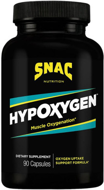 Snac Hypoxygen - Muscle Oxygenation Performance & Endurance Supplement, Improves The BodyS Vo2 Max & Assists With Recovery From High-Repetition Exercise, 90 Veggie Capsules (45 Servings)