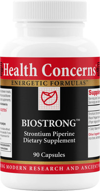 Health Concerns Biostrong  Bone Strength & Density Support Supplement  Strontium & Bioperine Black Pepper Extract For Joint Mobility  Chinese Herbal Blend For Men & Women  90 Capsules