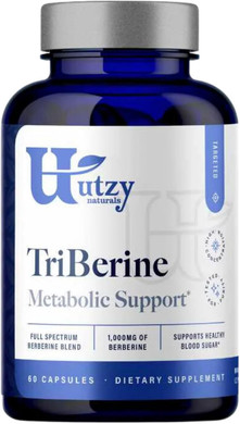 Triberine | 1,000 Mg Of Full Spectrum Berberine | 60 Capsules