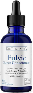 Dr. Tennant'S Fulvic Super-Concentrate Liquid | Enhances Cellular Energy & Detoxification | Provides Essential Trace Minerals | 120-Day Supply