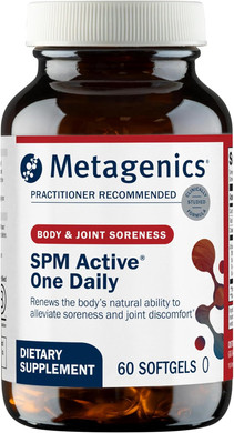 Metagenics Spm Active One Daily - Joint Soreness Supplement* - Encourages Soothing Relief* - Features Next Generation Omega Fish Oil - Non-Gmo & Gluten-Free - 14 Softgels