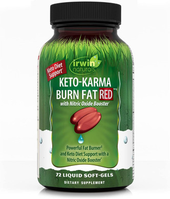 Irwin Naturals Keto-Karma Burn Fat Red 72 Sgels