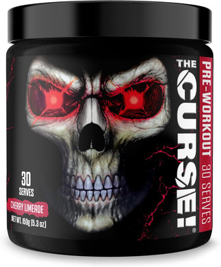 Jnx Sports The Curse! Pre Workout Powder For Men & Women, Caffeine, Beta-Alanine, Creatine, L-Citrulline, 50 Servings, Pina Colada Flavor  Boost Energy, Strength & Focus
