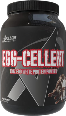 Apollon Nutrition Egg-Cellent | 24G Egg White Protein Powder, Recovery, Muscle Growth, For Men & Women, Dairy Free, Gluten Free, Lactose Free, Keto-Friendly (26 Serving, Chocolate Marshmallow)
