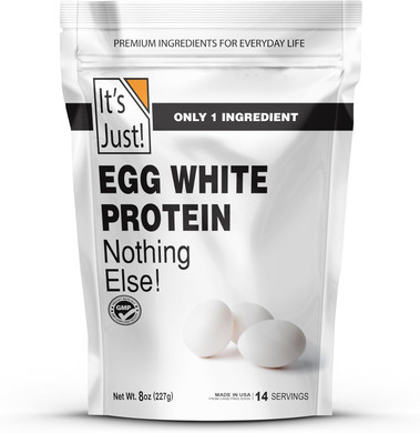 It'S Just! - Egg White Protein Powder, Made In Usa From Cage-Free Eggs, Dried Egg Whites, Unflavored (5Lb)