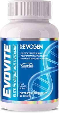 Evogen Evovite - Elite Physique Multivitamin For Women & Men | Advanced Formula For Endurance, Recovery, & Joint Health | Vitamins & Mineral Support | 30 Servings