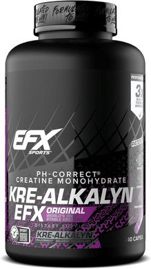 Efx Sports Kre-Alkalyn Efx | Ph Correct Creatine Monohydrate Pill Supplement | Strength, Muscle Growth & Performance | 120 Servings, 240 Capsules