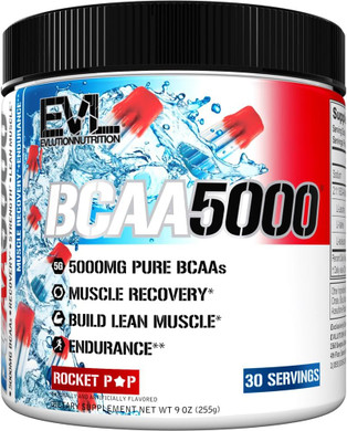 Evl Bcaas Amino Acids Powder - Bcaa Powder Post Workout Recovery Drink And Stim Free Pre Workout Energy Drink Powder - 5G Branched Chain Amino Acids Supplement For Men - Furious Grape
