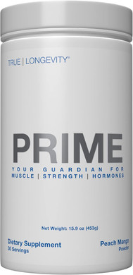 Drink Hrw Prime Men'S Health Supplement - Enhance Muscle, Strength, Vitality - Scientifically Validated, Premium Ingredients - Boost Energy, Endurance With Creatine+ Gaa - Peach Mango (30 Servings)