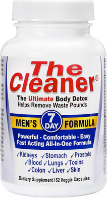 Century Systems The Cleaner Detox, Powerful 14-Day Complete Internal Cleansing Formula For Men, Support Digestive Health, 104 Vegetarian Capsules