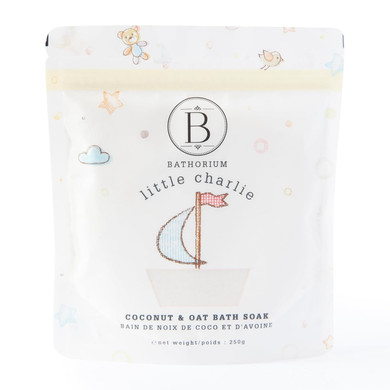 Bathorium Little Charlie Bath Soak, Nourishing Soak For Babies, Made With Colloidal Oat, Chamomile & Coconut, Moisturizes & Soothes Delicate Skin, 9 Oz