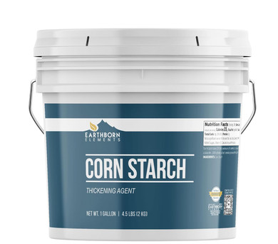 Earthborn Elements Corn Starch (1 Gallon), Thickener For Sauces, Soup, & Gravy4.5 Pound (Pack Of 1)